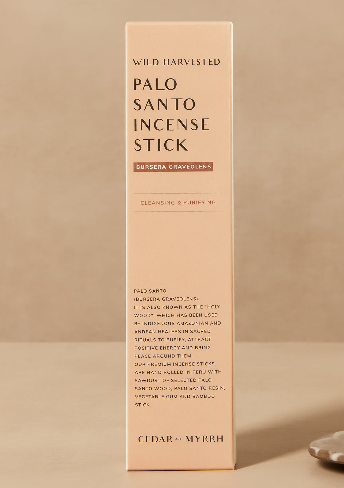 Wild Harvested Palo Santo Incense Sticks