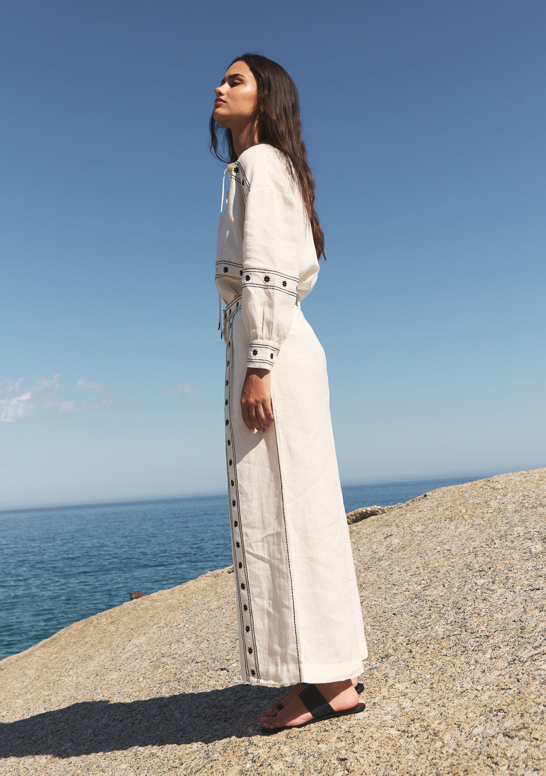 EDEN LINEN TROUSERS
