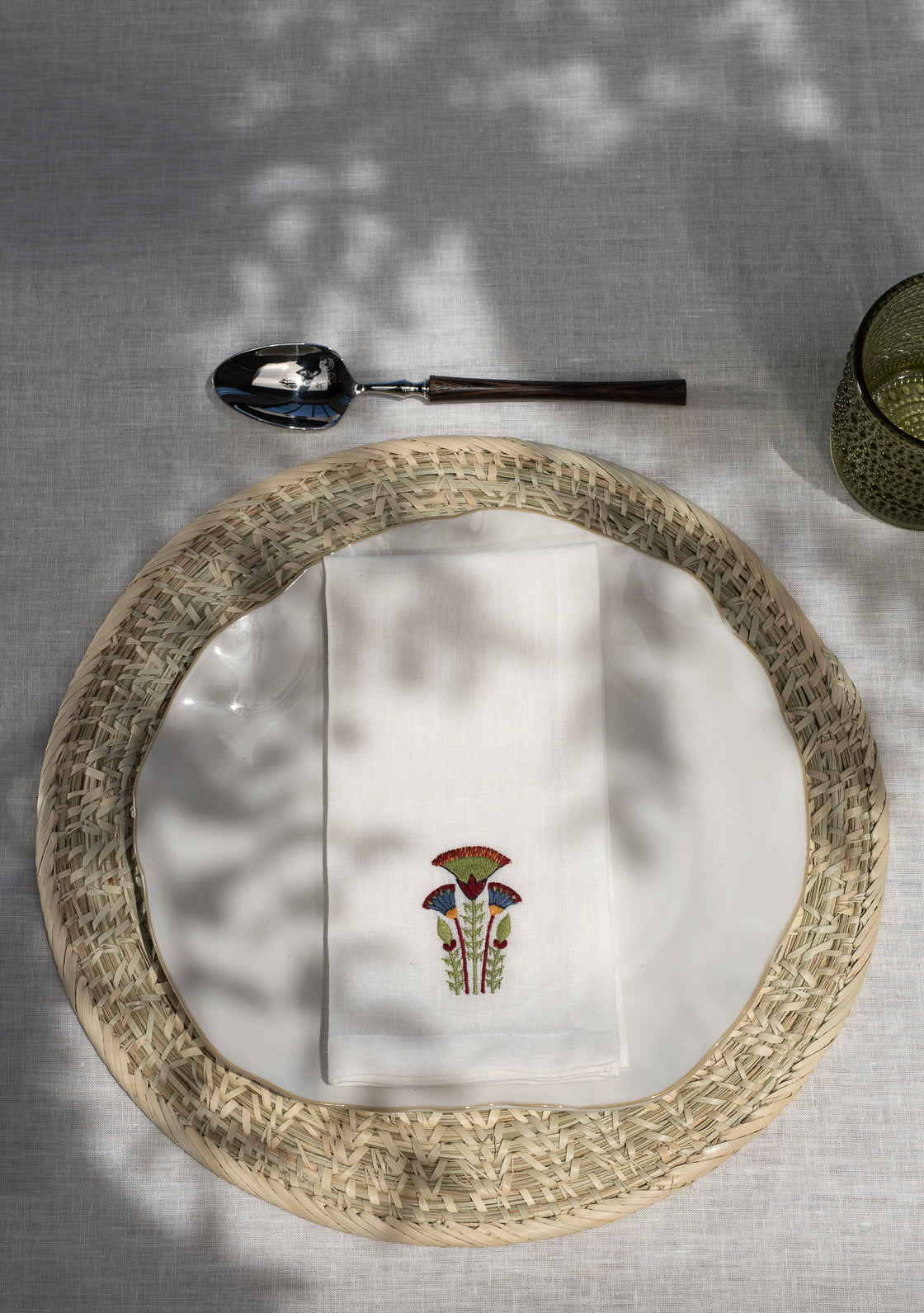 Namibian Ovambo Handwoven Placemats - Set of 4