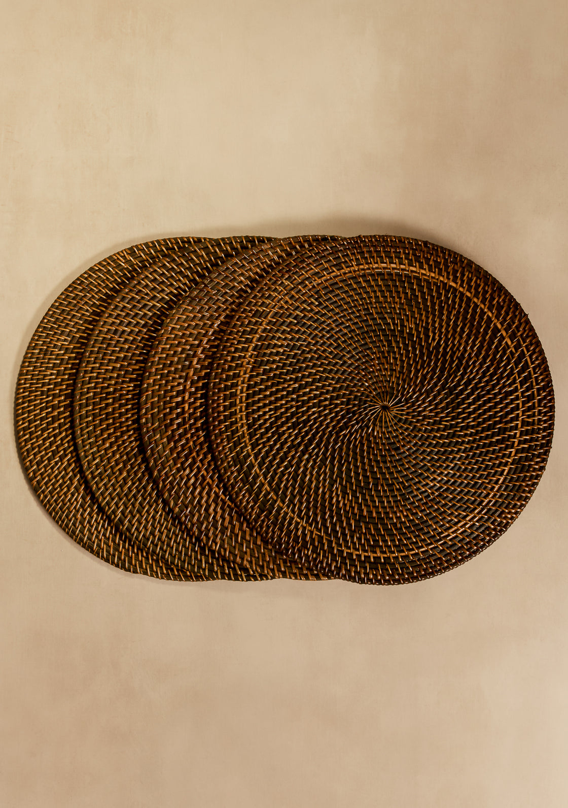 Rattan Placemats - Set of 4