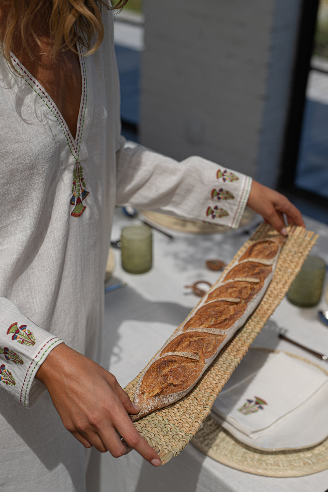 Xhosa Baguette Serving Basket